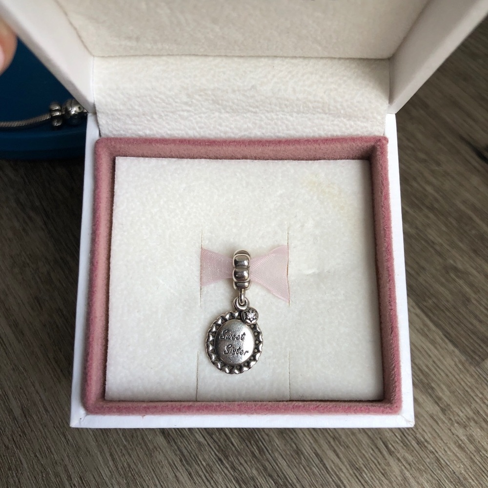 Pandora Sweet Sister Dangling Charm